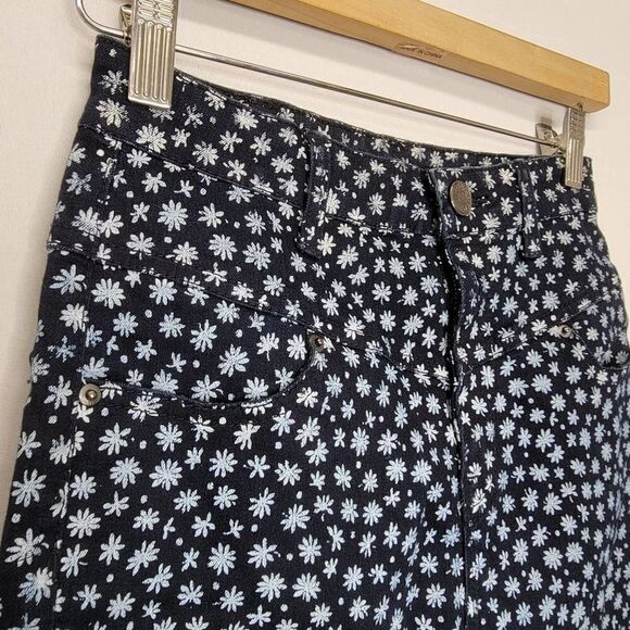 BDG Floral High Rise Skinny Jeggings Denim - Picture 8 of 12